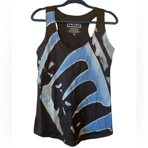 Nine Inch Nails Racerback Top, Size M, NIN